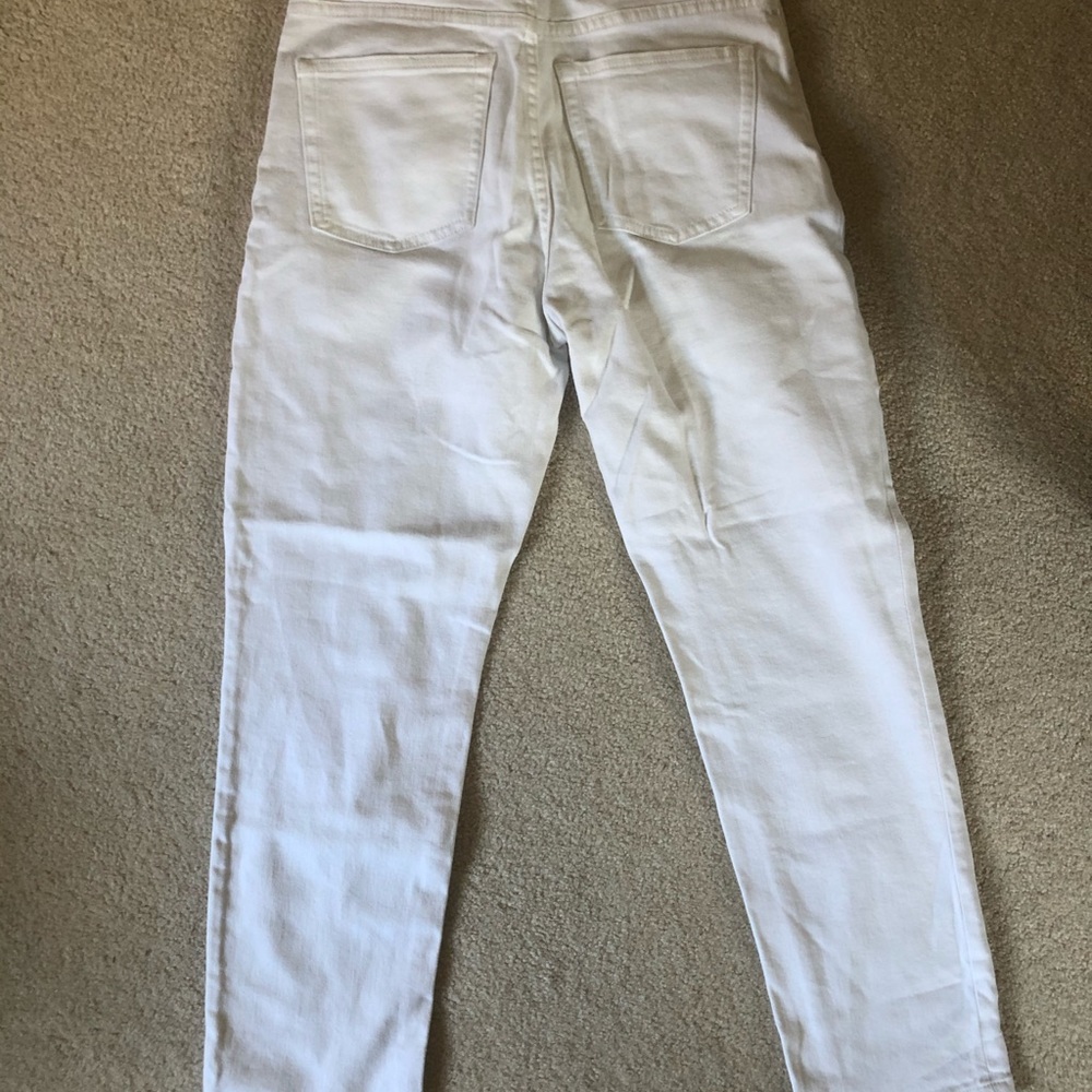 Everlane white jeans